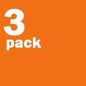Micallef - Black | Robusto (5" by 52) | 3-pack