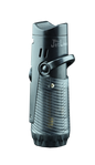 JetLine Regal Triple Cigar Lighter with Cigar Rest, Punch & Poker (Black)